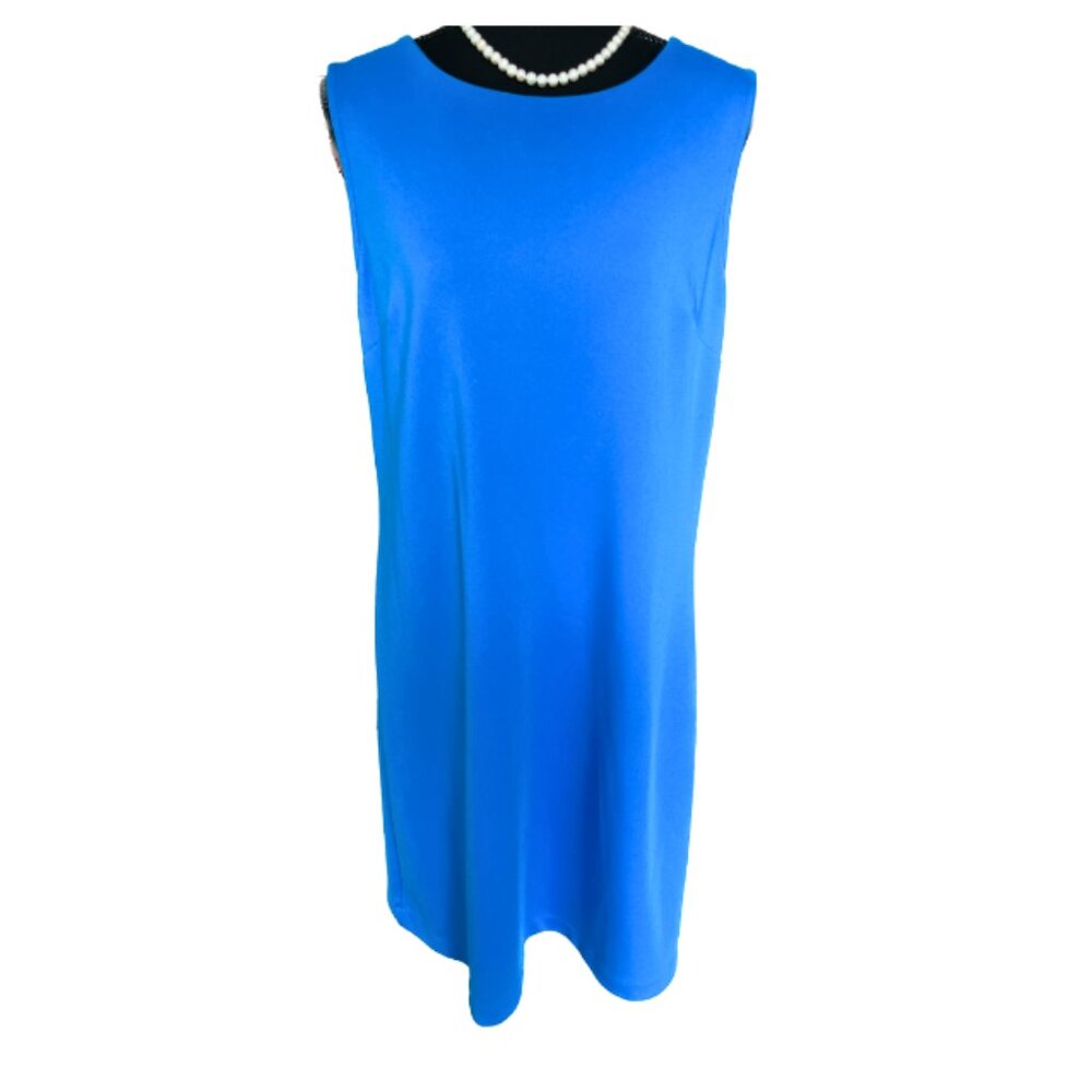 Elegant Worthington Blue Dress - Size L
